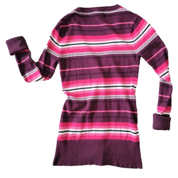 Aeropostale Pink and Purple Cardigan/Sweater - Picture 2 of 5